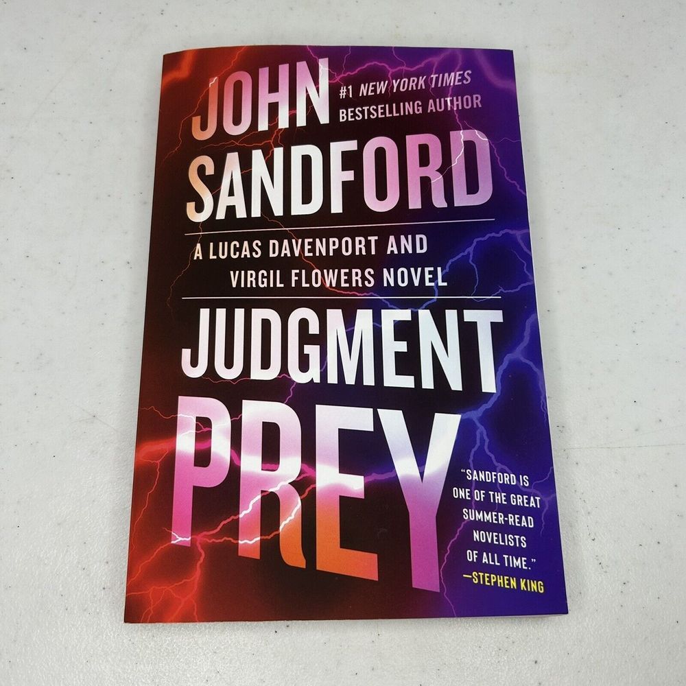 A Prey & Virgil Flowers Novel - Judgment Prey by John Sandford (2023, Paperback)